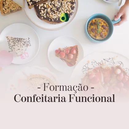 Capa da Formação Confeitaria Funcional
