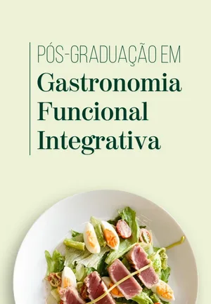 Capa da Pós-graduação em Gastronomia Funcional Integrativa